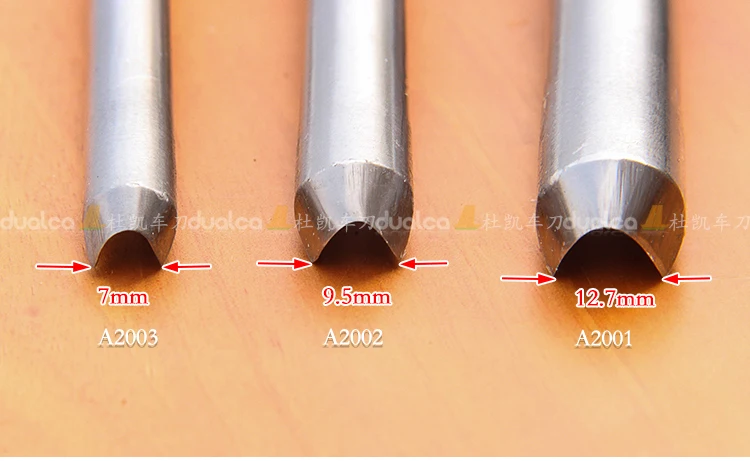 HSS madeira girando Gouge Set, Gouge para Torno, Carpintaria, A2001, A2002, A2003