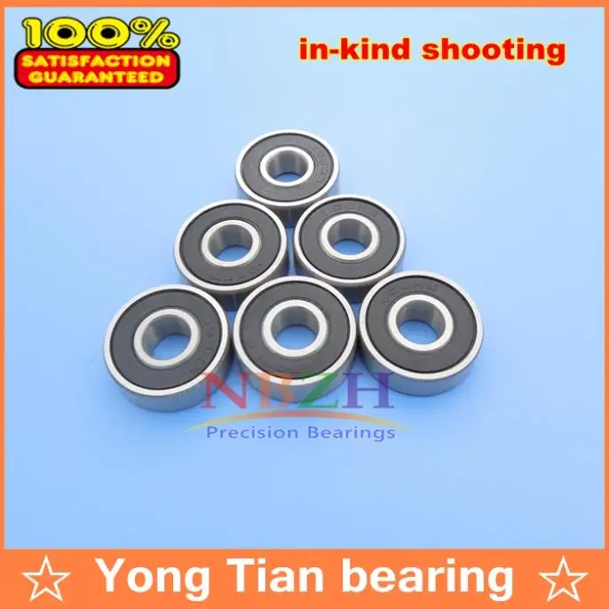 

Free Shipping NBZH Bearing10pcs 608-2RS 608RS 8*22*7Roller Skate Inline Skates Skate Shoes Ball Bearings