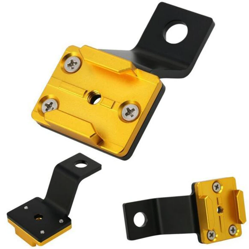 Foleto-핸들 바 오토바이 자전거 금속 홀더 마운트 미러 핀치 볼트, 프로 히어로 5 4 3 3 2 스포츠 액션 카메라 SJCAM 4k 6