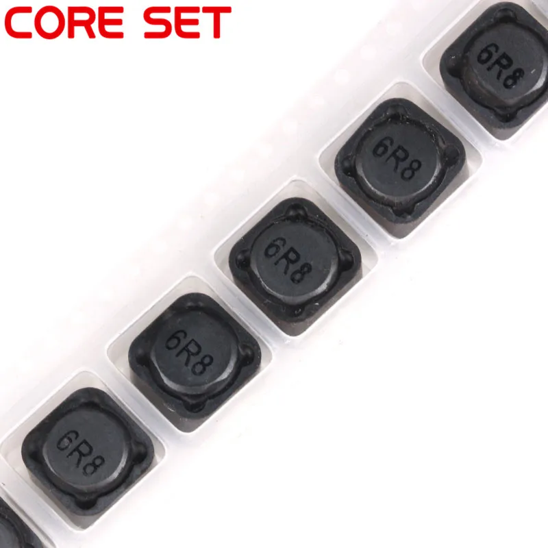 60pcs 12Values Shielded Inductor SMD Power Inductors Assortment Kit 4.7UH-470UH 12*12*7MM CDRH127R