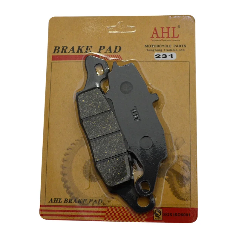 AHL Motorcycle Front And Rear Brake Pads For SUZUKI SV400N VK53A SV400SV 1998 GS500 1996-2010 FA63 FA231