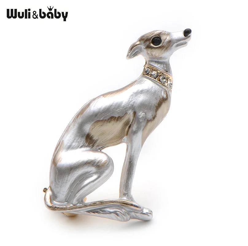 Banquet Enamel Dog Brooches Alloy High Quality Suits Sweater Hat Animal Brooch Pins Scarf Buckle