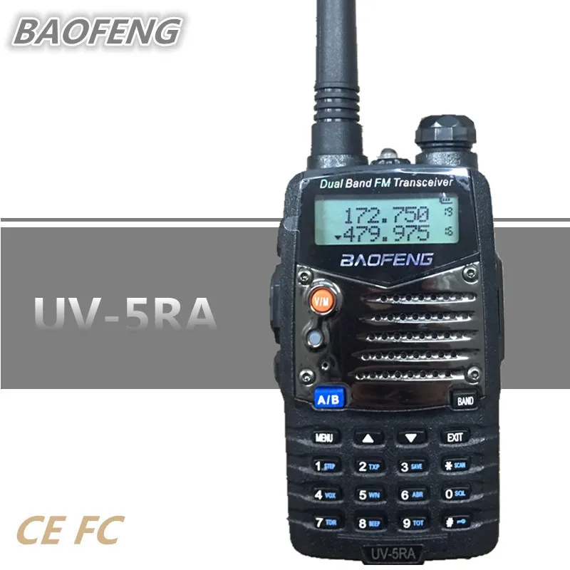 

BAOFENG UV-5RA Walkie Talkie 10KM UV5R CB Ham Radio Scanner UHF/VHF 136-174/400-520MHz HF Transceiver Hunting Two Way Radio