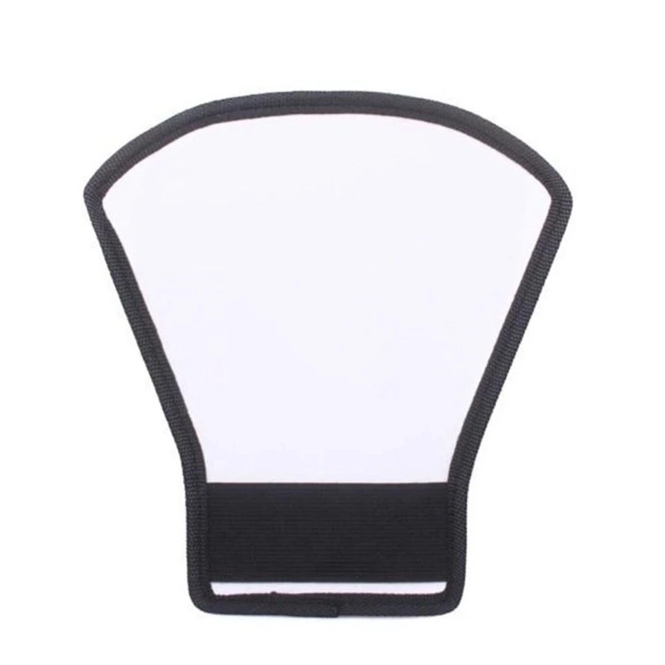 ناشر فلاش صغير عاكس فضي أبيض لكاميرات Canon Nikon Pentax Yongnuo Metz Sony Godox V1 V860III TT685II TT600S Speedlight