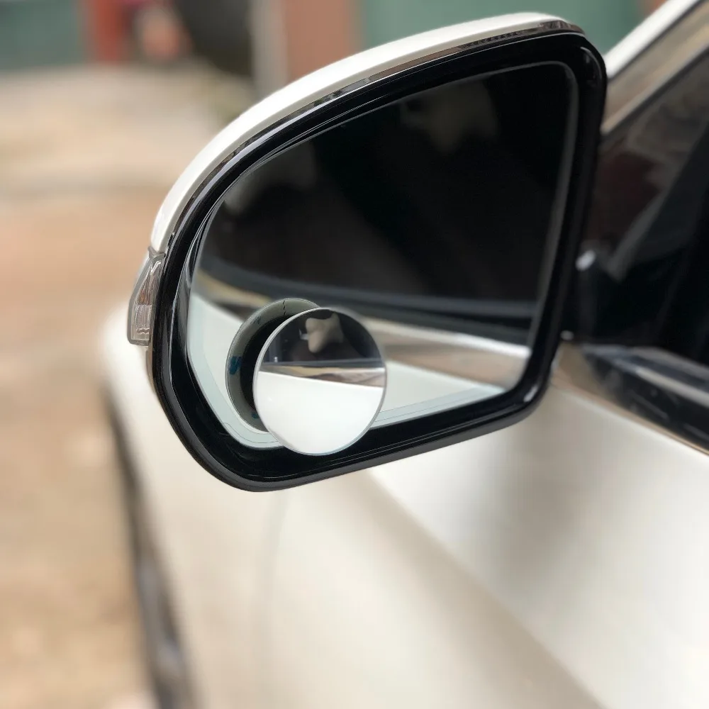 2pcs Car Convex Wide Angle Mirror For Alfa Romeo Giulia Stelvio MiTo Giulietta Tonale ALFA 4C Disco Volante Gloria