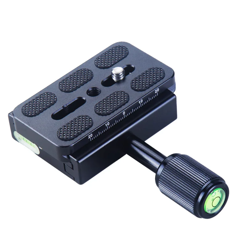 KZ-30 universal placa de liberação rápida com 1/4 "parafuso para tripé bola cabeça para canon nikon sony dslr monopé