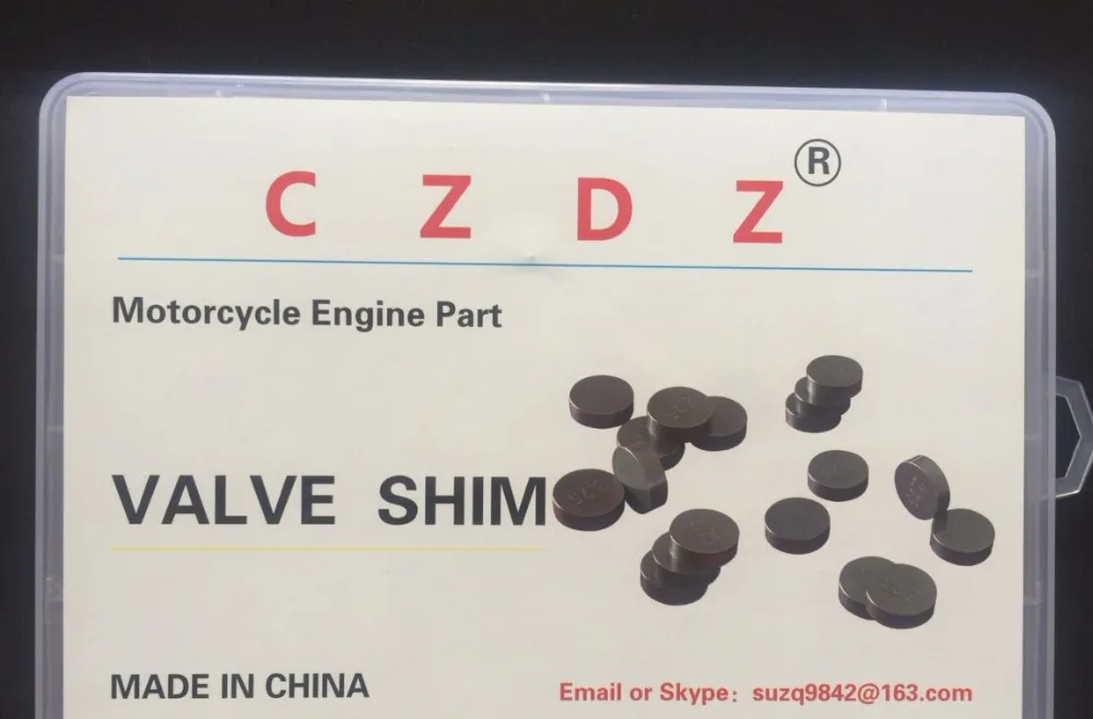 14pcs Motorcycle Engine Parts 9.48 mm Adjustable Valve Shim.Thickness 2mm  2.2mm 2.25mm  2.30mm  2.35mm  2.40mm