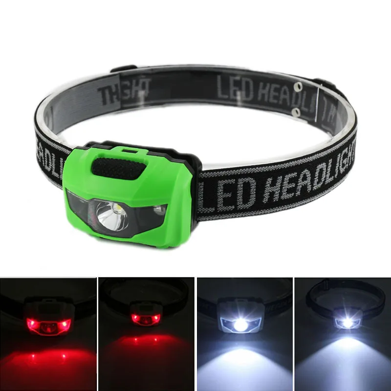 

Mini 2 Modes Waterproof 160Lm CREE R3 LED Flashlight outdoors Headlight Headlamp head light lamp Torch Lanterna with Headband