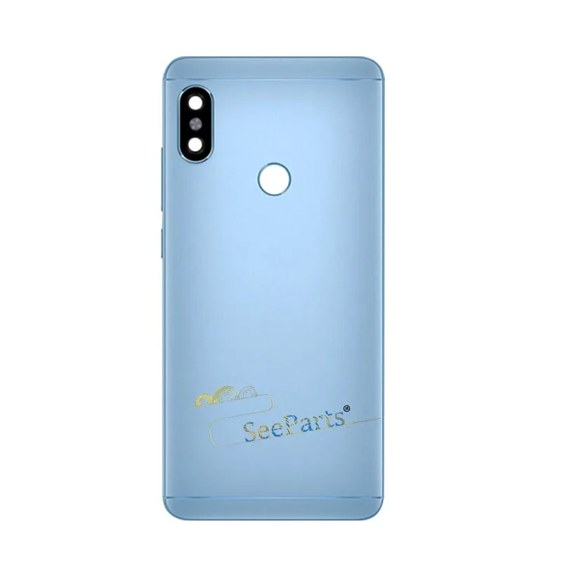 Rear Housing For Xiaomi Redmi Note 5 Pro Battery Back Cover Replacement Parts Note5 Pro Back Cover With Lens Buttons