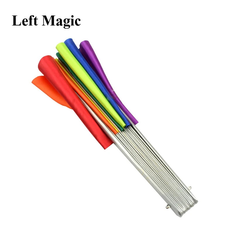 Multicolor Broken Fan Recovery & Restore Breakaway Fan Magic Props Close Up Stage Magic Tricks Kid Funny Toys