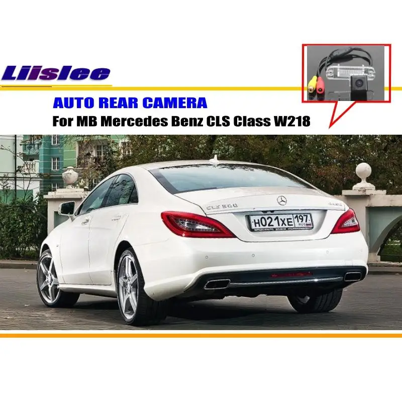 

For Mercedes Benz CLS Class W218 Car Rearview Rear View Camera Back Park RCA NTST PAL AUTO HD CCD CAM Accessories Kit