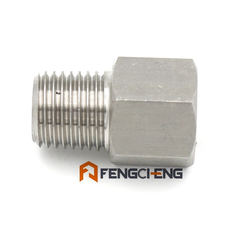 Stainless Flare Fitting - Female Flare (1/4 FFL) x 1/4\