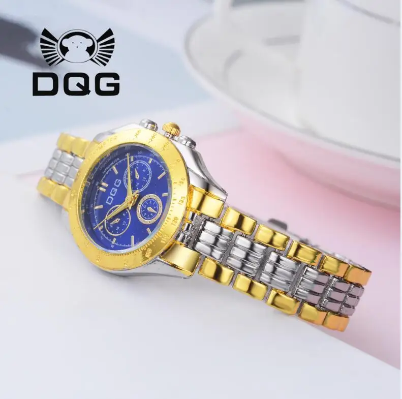 2023 New GUOTE Luxury Brand Gold and Silver Elegant Casual Quartz Watch Women Stainless Steel Dress Watches Relogio Feminino Hot