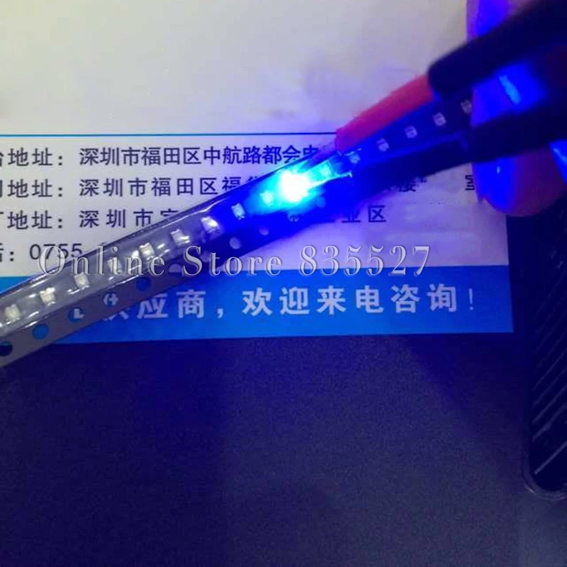 

3000PCS/LOT/reel 2012 0805 blue 120-150mcd SMD lamp beads bright LED light emitting diode leds highlight Indicator light