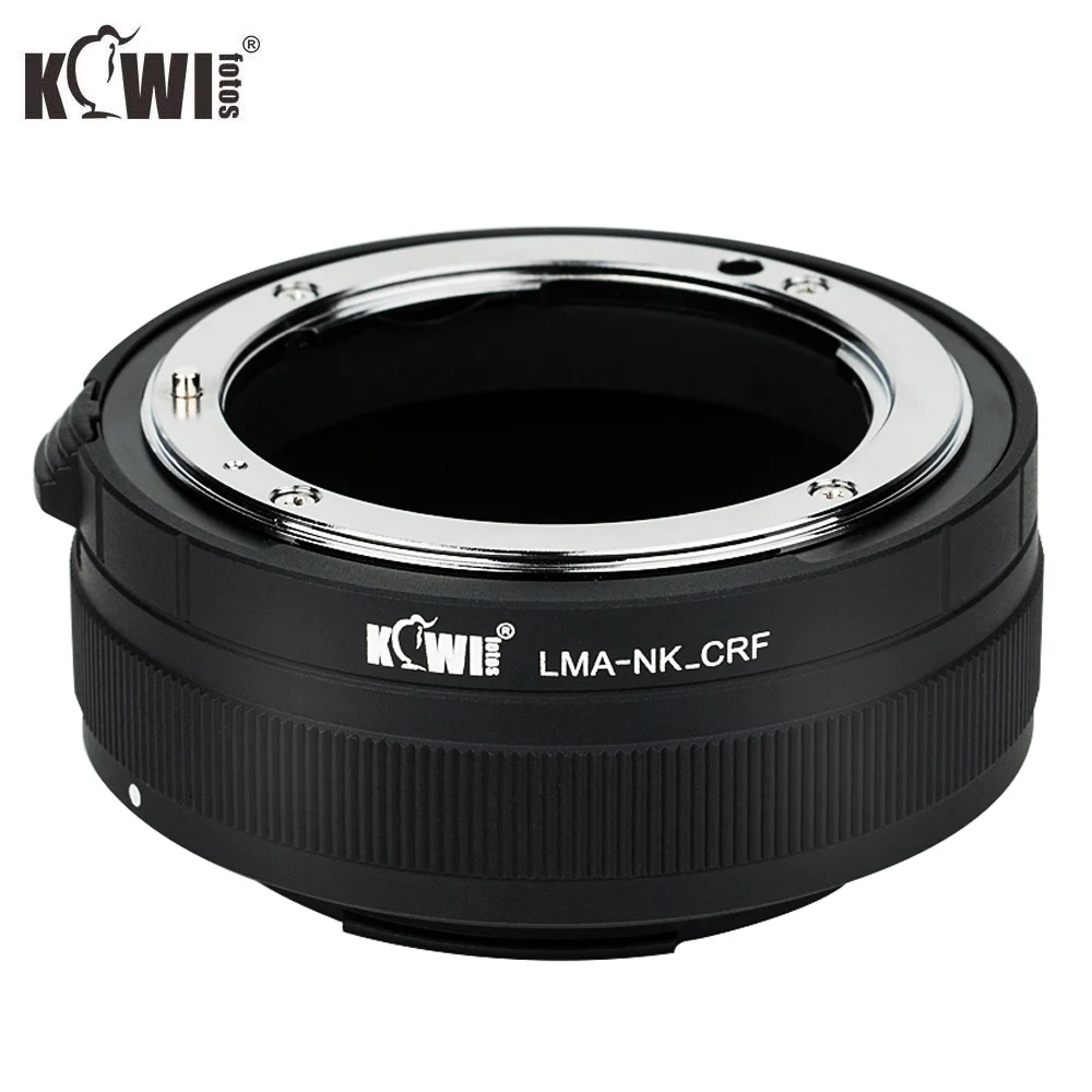 KIWIFOTOS LMA-NK_CRF Ống Kính Cho máy Nikon F Gắn Ống Kính cho Canon RF Gắn Thân Hợp Kim Nhôm + Đồng