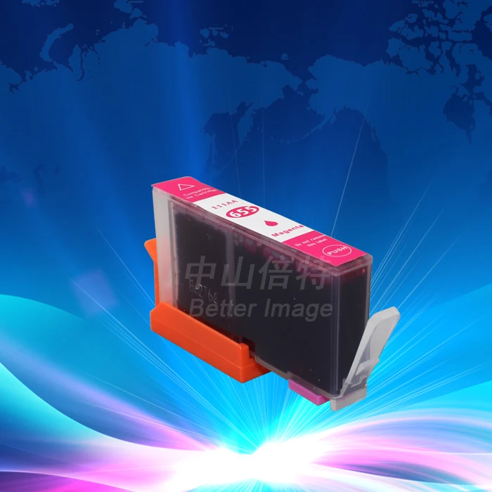 INK WAY 1 pack cartridge for HP655 ,NON-OEM,you could choose the color you want,if there's no remark,1C will be delivered