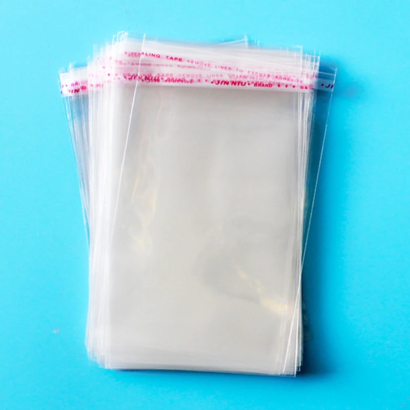 1000pcs 4*6cm Clear OPP Bags For Packaging Bags Self Adhesive Seal Transparent Plastic Bags Jewelry/gift Sacola Plastic Bolsa