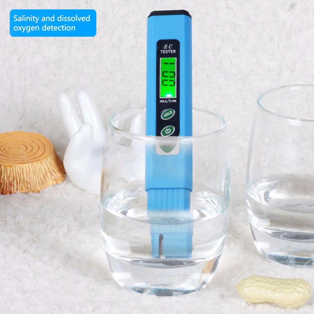 New Digital EC meter Tester EC-963 TDS Tester pen Conductivity Water Quality Measurement Tool