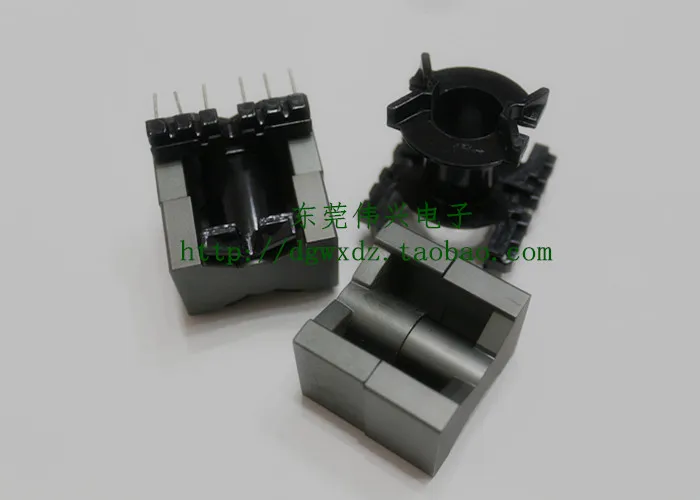 PQ3230 ferrite core PQ3230 matching vertical 6+6 skeleton high frequency transformer PC40 plane core