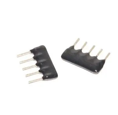 

1/8W 220R-100K 5Pin A type B type DIP 5P 10K RESISTOR NETWORK 5A103G 5A103J A05-103 B05-103 x 200pcs