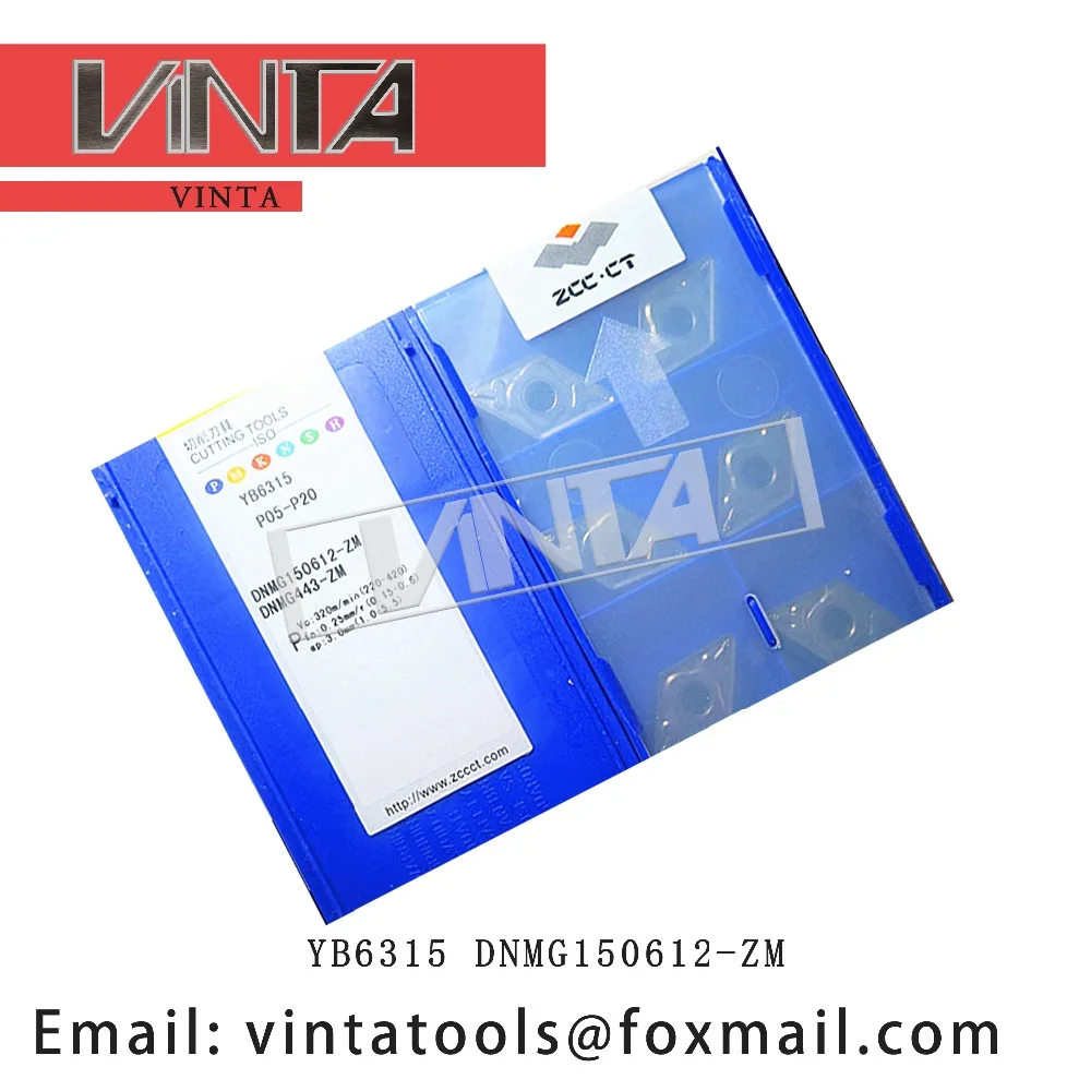 

high quality 10pcs/lots YB6315 DNMG150612-ZM cnc carbide turning inserts cutting blade tools