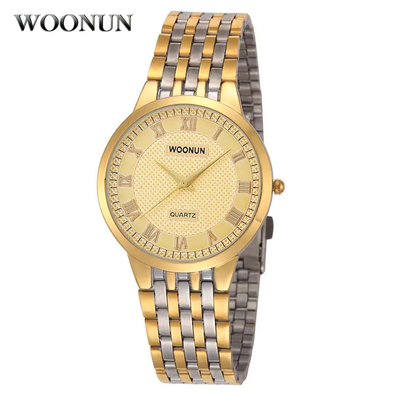 2020 Business Man Watch Men Gold Watch Top Brand Luxury Quartz Stainless Steel Watch Ultra Thin Watches For Men reloj de hombre