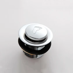1 pc di Alta Qualità Vasca Da Bagno di Rifiuti Tappo di Scarico Bagno Drian Tubo di Ottone Pop Up Tappi Per Le Orecchie Kit Mayitr di Vendita Caldo