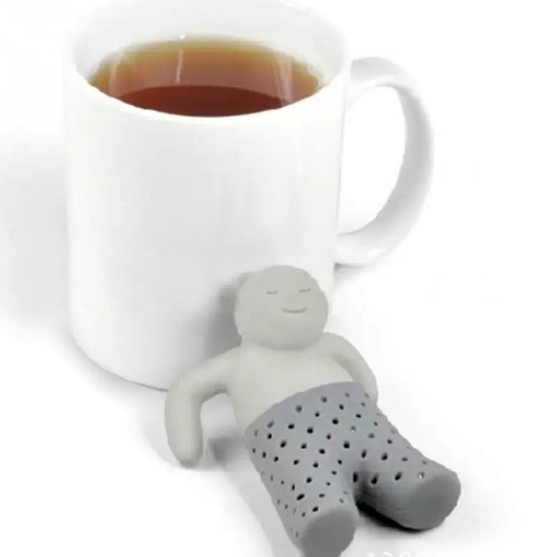 2pcs/lot Silicone Strawberry Design Loose Tea Leaf Strainer Herbal Spice Infuser Filter Tools(00020)