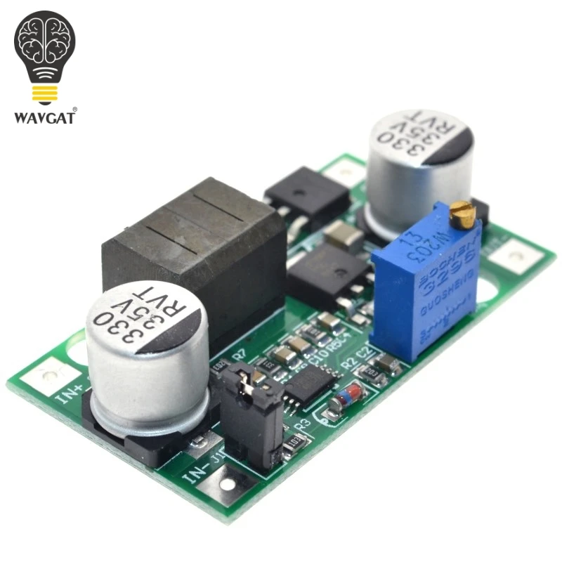 WAVGAT DC-DC 스텝 업 다운 모듈 부스트 및 벅 전압 변환기, 5-25V-0.5V-25V 3A 30W 3.3V 5V 12V 18V 24V