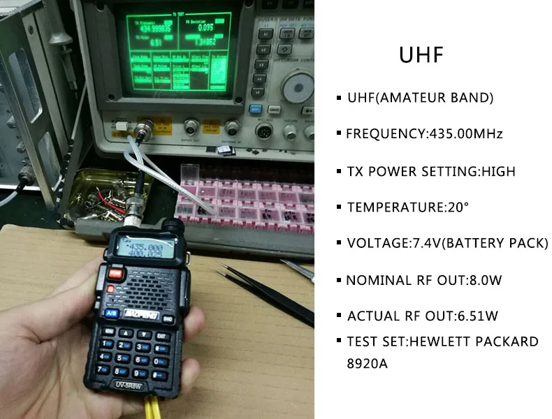 Baofeng UV-5R 8w walkie talkie tragbare tri-power zwei wege funk kommunikation vhf uhf empfänger langstrecken headset für camping – Detail 10
