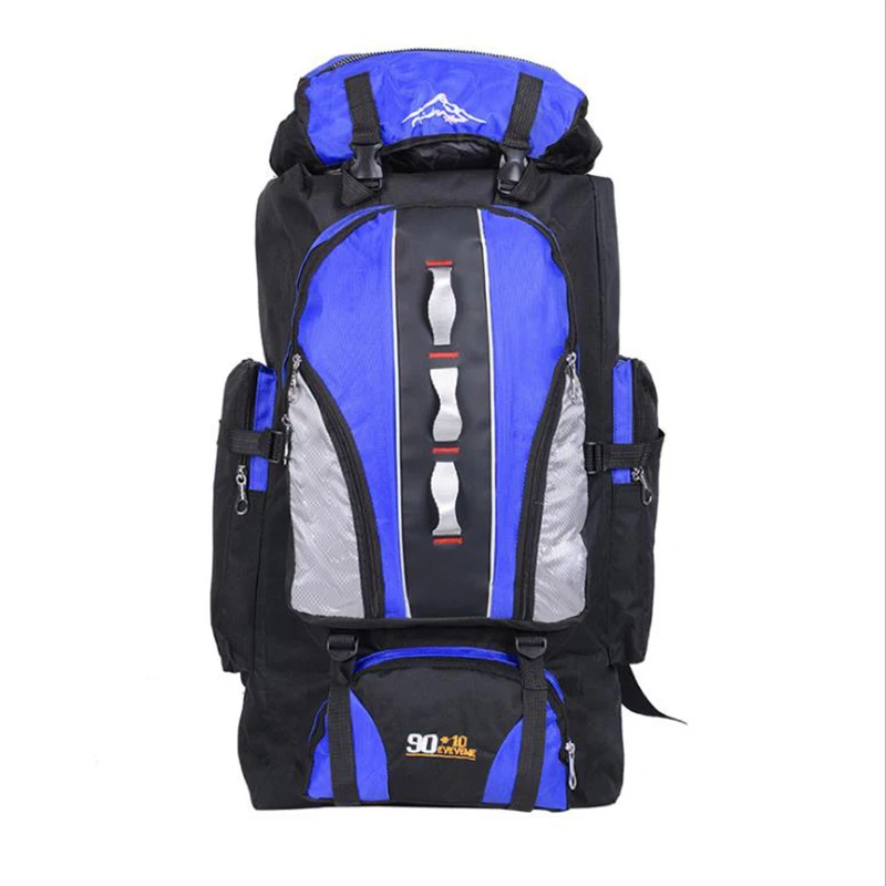 Functional 100L Waterproof Nylon Hiking Backpacks Big Capacity Tactical Backpack Travel Professional Outdoor Sport Rucksack Men