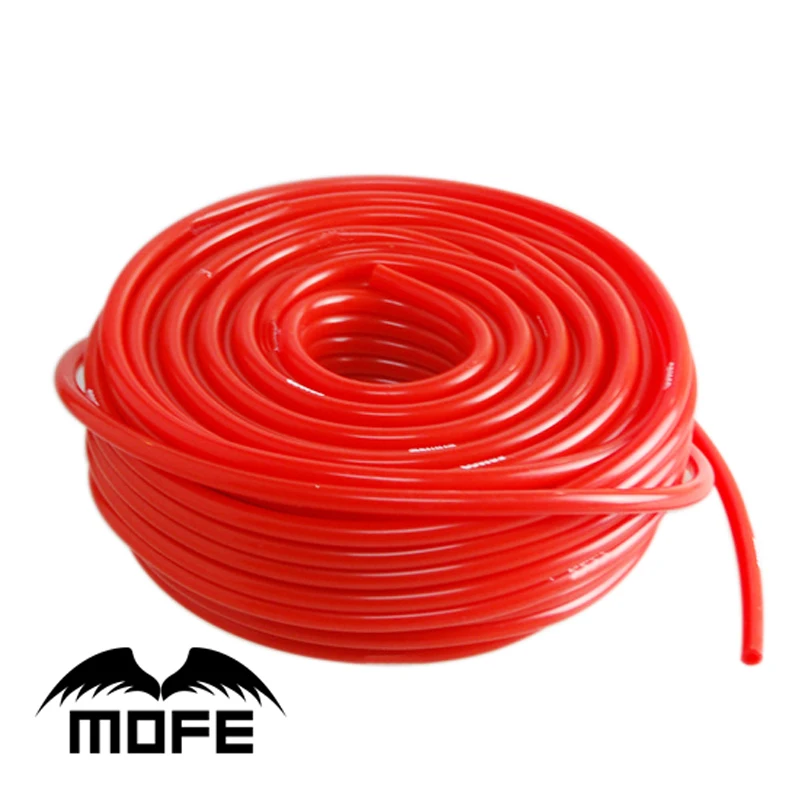 

HOT SALE 10meter 4mm Red silicone vacuum hose