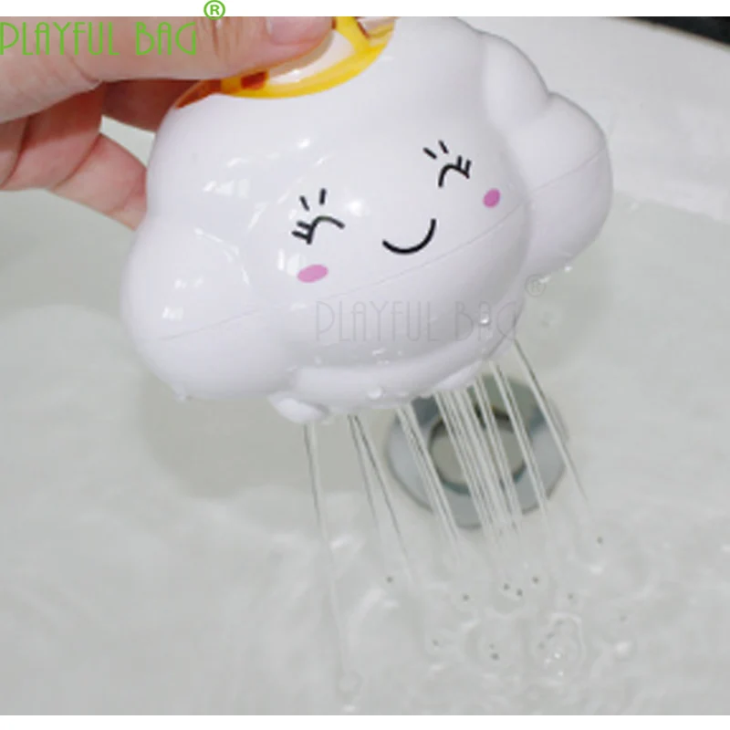 Fun bath toy with a deer cloud that will rain will give your baby a happy time to increase your relationship with your baby E02