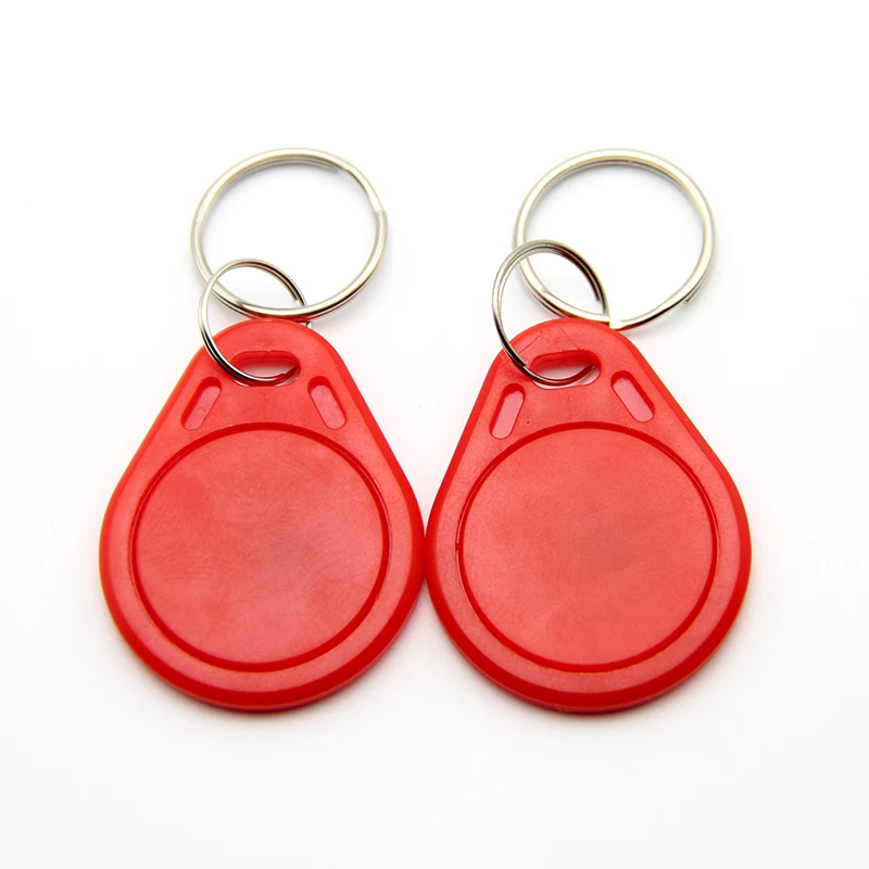 100PCS RFID 125KHz Writable Rewrite EM4305 Proximity Access control ID tag keyfobs