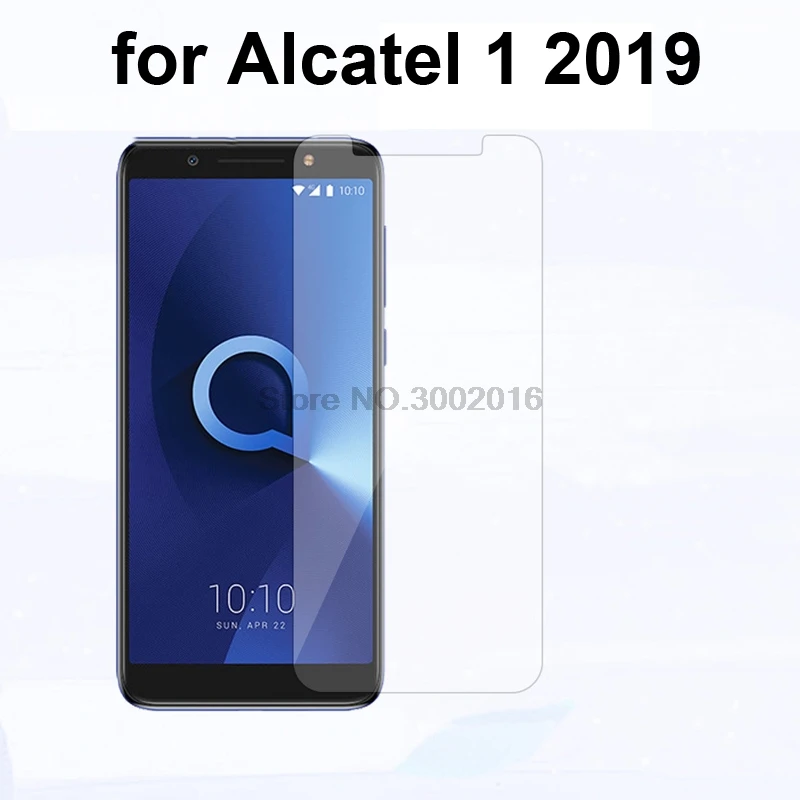 2Pcs Tempered Glass for Alcatel 1 2019 5.0