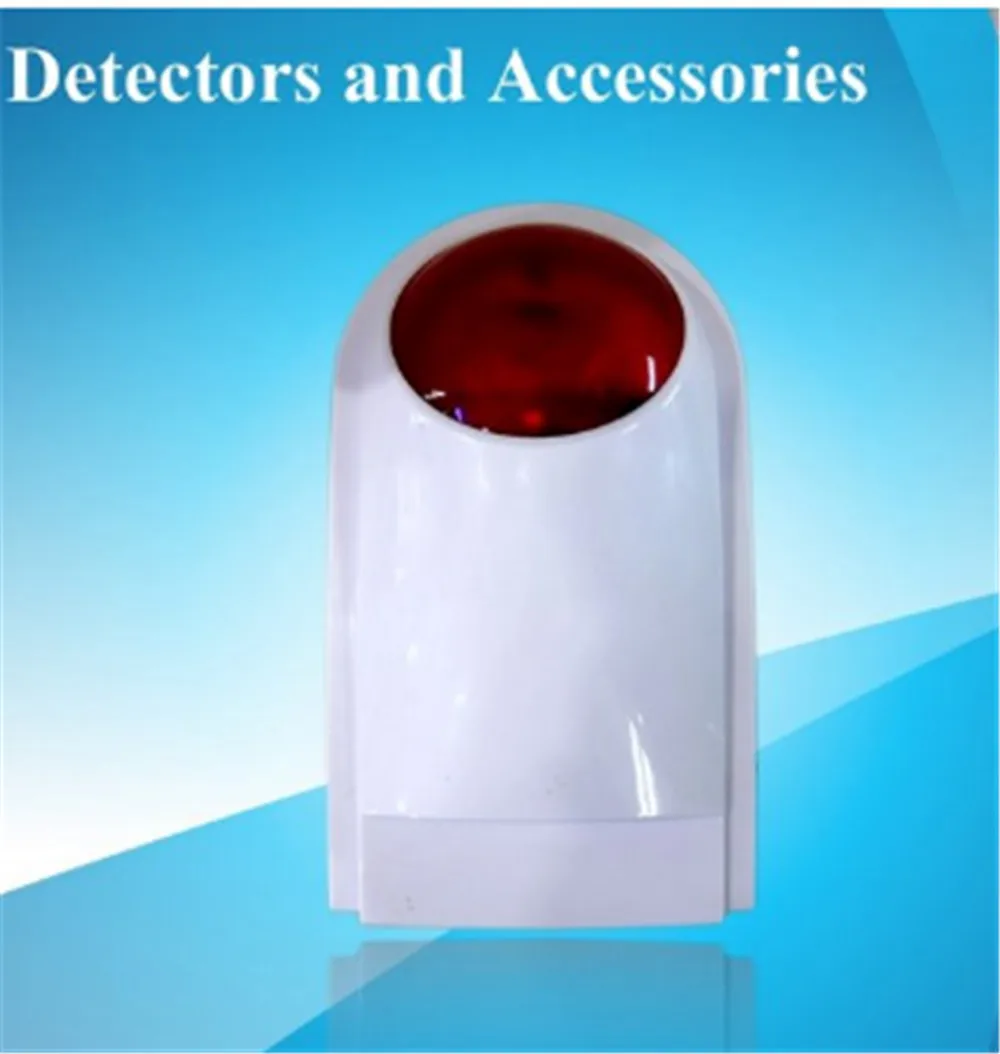 Outdoor Shine Light Siren Alarm Strobe Bell Burglar  Alarm System