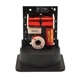 2pcs Updated New Multi HiFi Speaker 3 Unit Audio loudspeaker Frequency Divider 2 Way Crossover Filters With Terminal