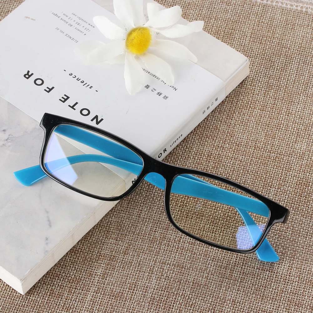 Trend Anti-blue Light Blocking Glasses Women Men Square PC Optical Frames Eyewear Vintage Computer Goggles Reading Eyeglasses