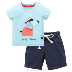 Baby Boys Clothes Sets Brand 100% Combed Cotton Children Sport Suit Infant Summer Short Sleeve t-shirt Shorts Kids Casual Outfit