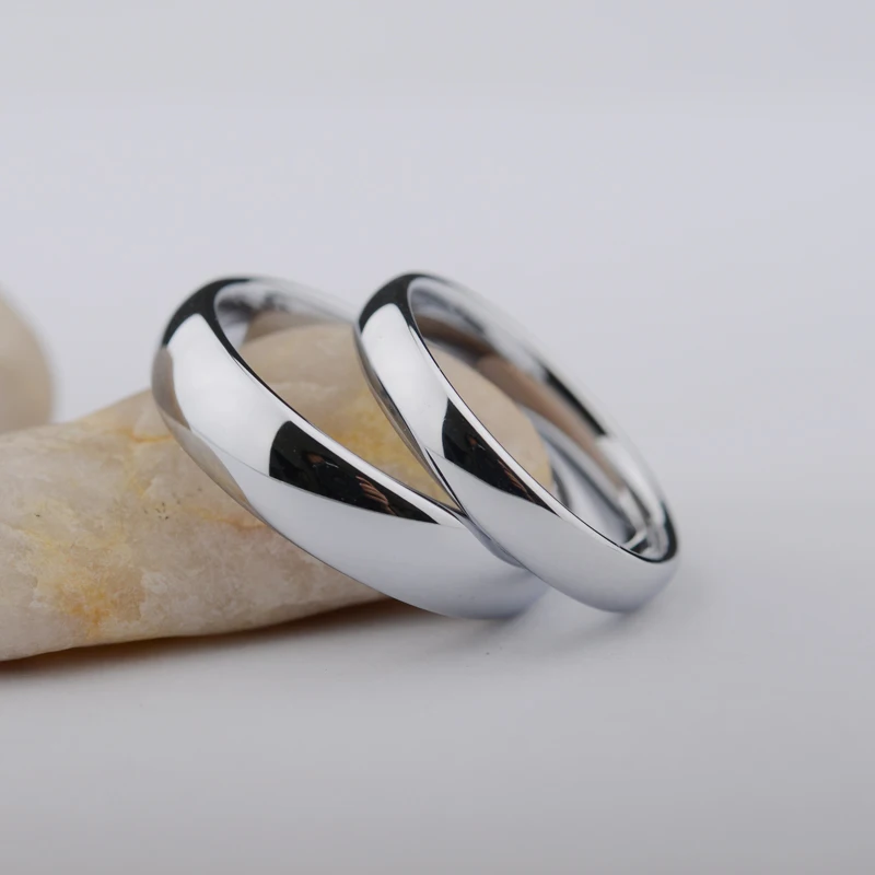 Hot Selling 1 PCS Tungsten Jewelry Ring Wedding Bands for Man 5mm Woman 3.5mm Never Fade Scratch Proof Size 4-14 image 3