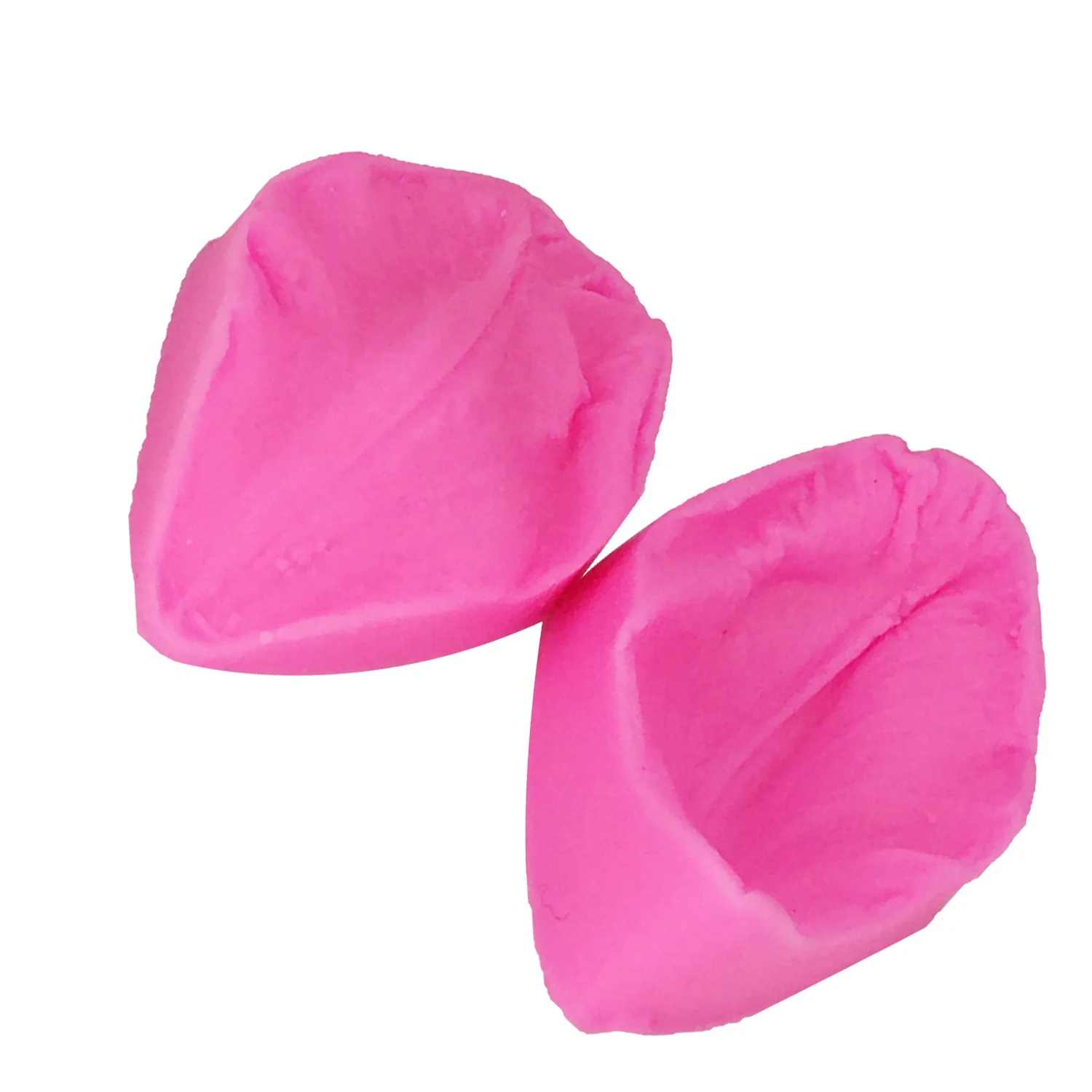 2PCS/set Tulip Petal Cake Molds Silicone Mold Silicone flower Gift Fondant Mold Sugar Gift cake Decoration tools T1198