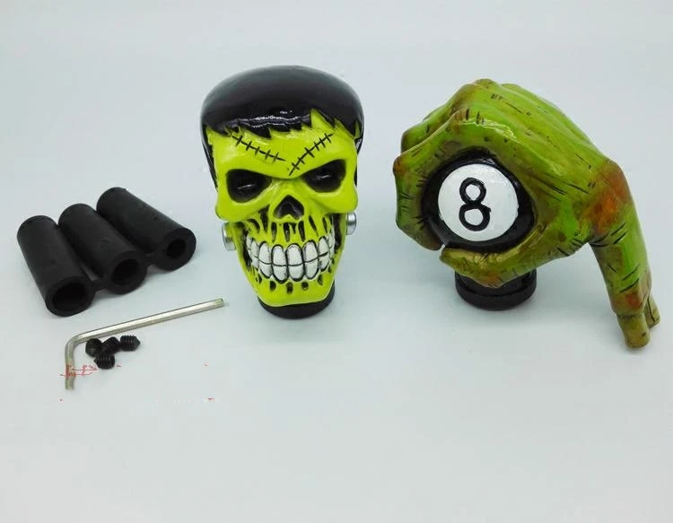 skull gear shift knob with button crystal gear shift knob Accord corolla led gear shift knob illuminated gear shift knob hyundai