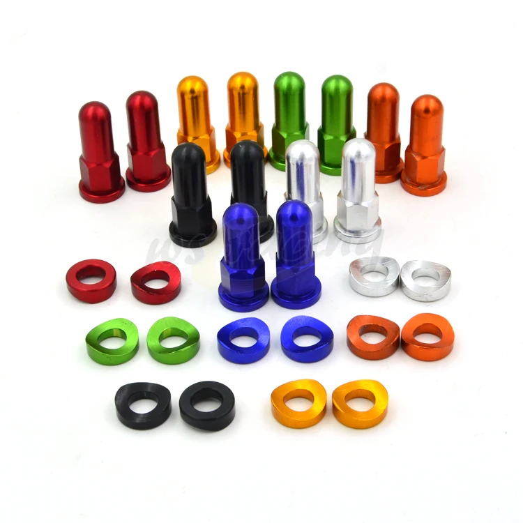 

Motorcycle MX Rim Lock Covers Nuts Washers Security Bolts For CRF CR XR YZF WRF WR YZ KTM KLX KX RMZ RM RMX