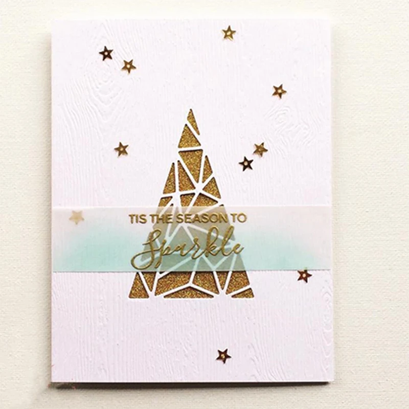 

Rock Triangle Metal Cutting Dies Stencils For DIY Scrapbooking Decorative Embossing Suit Paper Card Die Cutting Template 2018