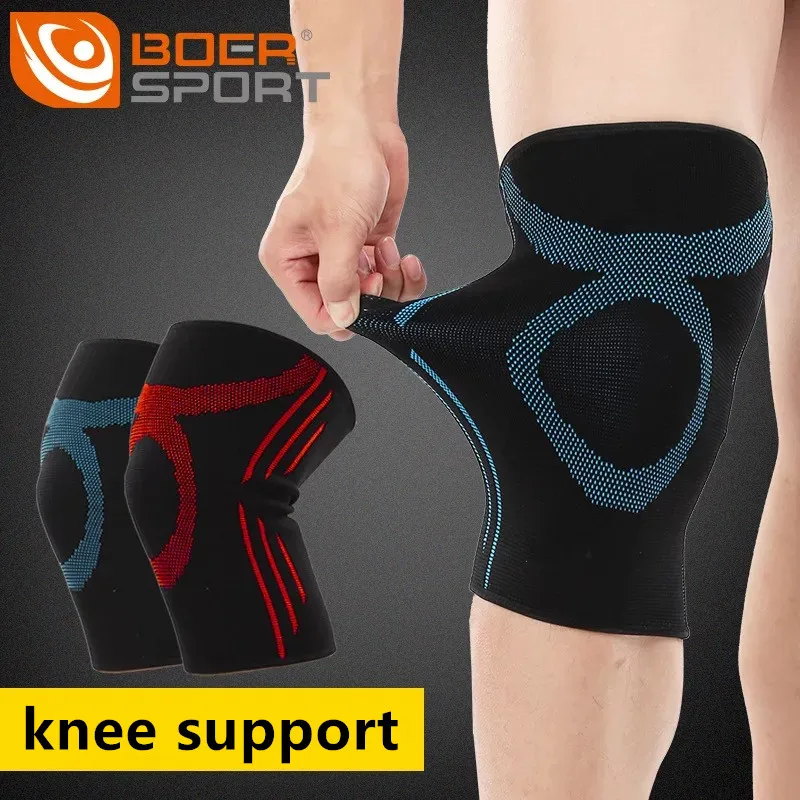 1 PCS Volleyball Basketball Knee Brace Support Riding Outdoors Running Knee Support Knee Sleeve Orthopedic Knee Braces
