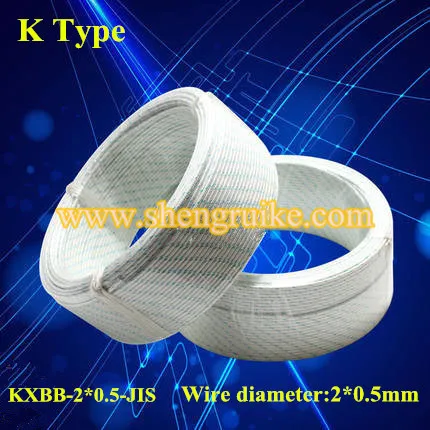 Thermocouple glass fiber compensation wire