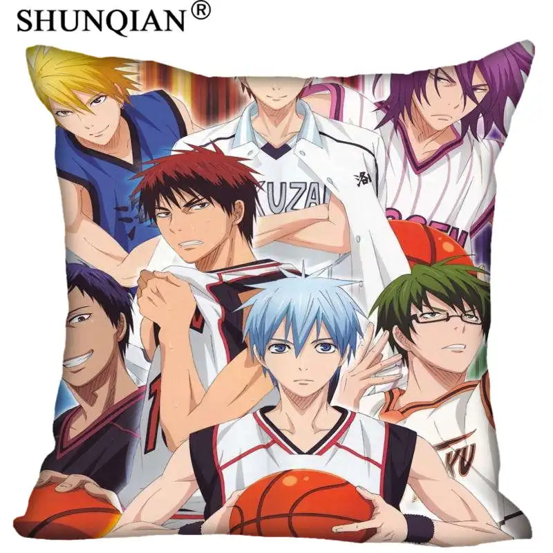 

New Arrival kuroko no basuke Pillowcases zipper Custom Pillow Case More Size Custom your image gift