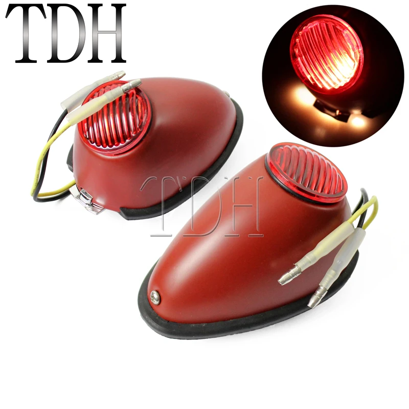 Motorcycle Taillight Retro Tail Light Brake Stop Lamp For Zundapp DB DS DBK KS KS750 K750 BMW R12 R75 R51 R61 BW40 Ural Sidecar