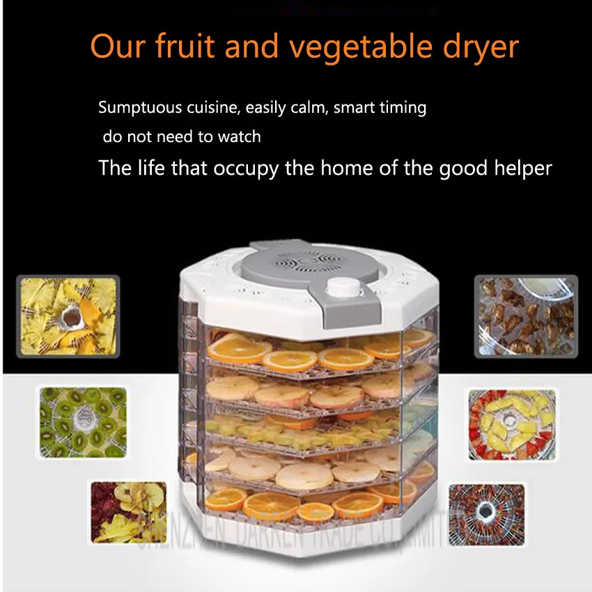 1PC New arrival FD880 dried fruit machine fruit food meat dry machine snacks drying machine with 5 trays