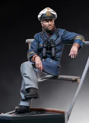 Resin kit submarine U captain 90 mm